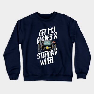 Kimi Raikkonen - Get My Gloves and Steering Wheel Crewneck Sweatshirt